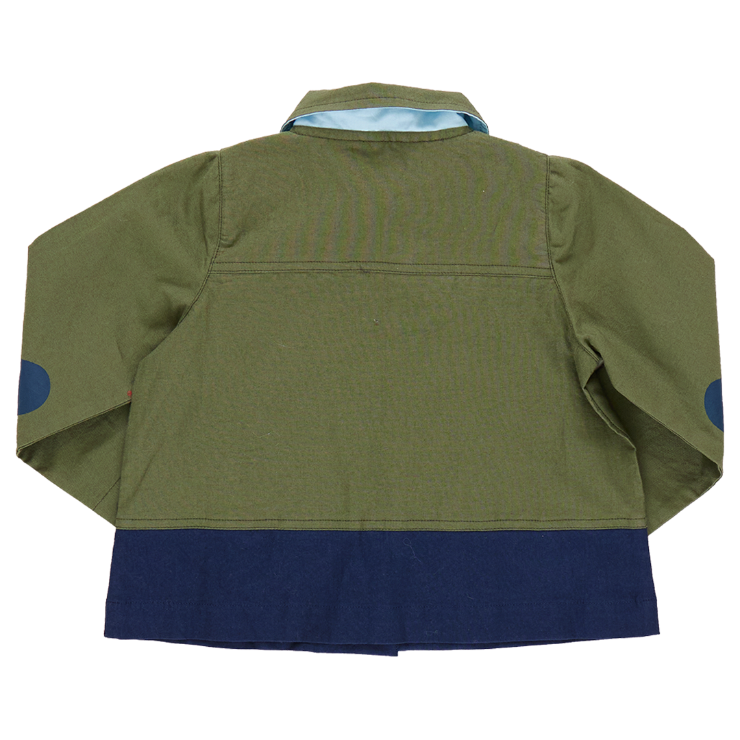 Army green girls jacket hot sale